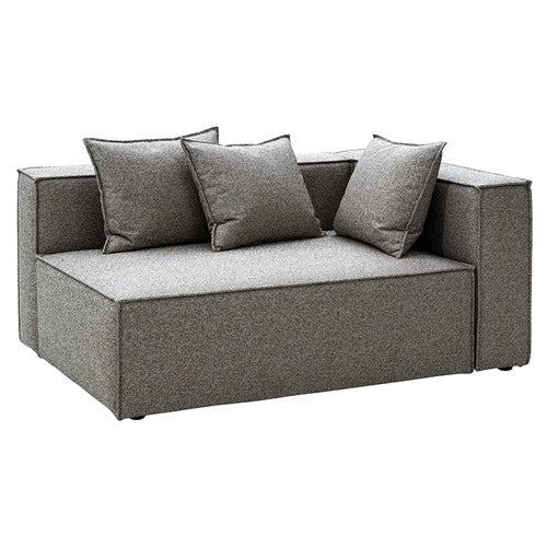 Muki endstücke links Smokey grey