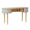 Audacious Schreibtisch Eiche/Sterling