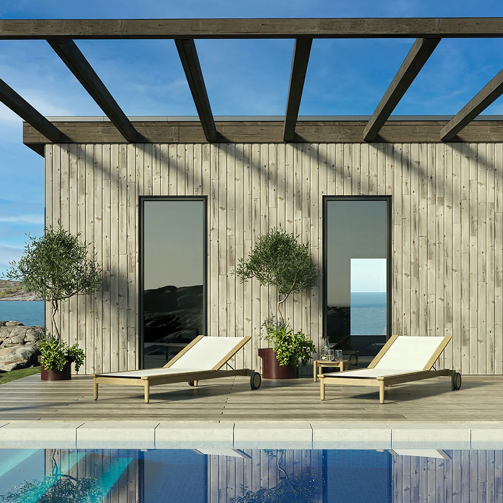 Koster Sonnenbank Teak/Textilene