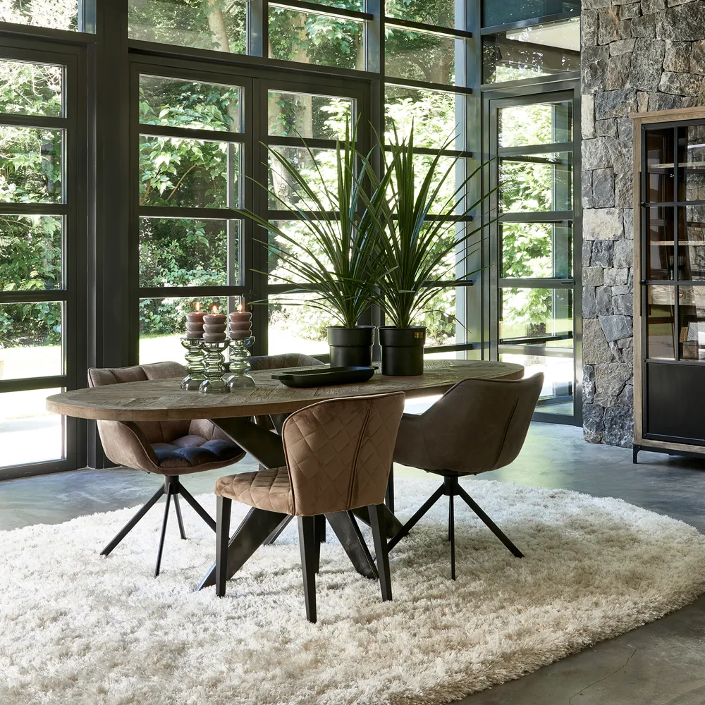 Falcon Crest Elliptic Esstisch 230x105 cm