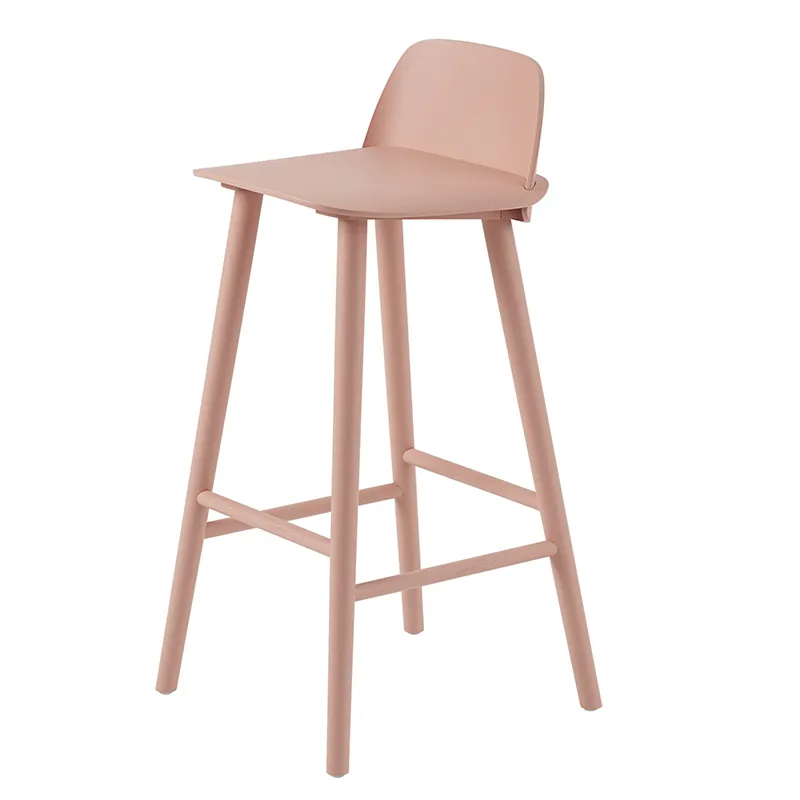 Muuto, Nerd barhocker 75 cm - Tan Rose