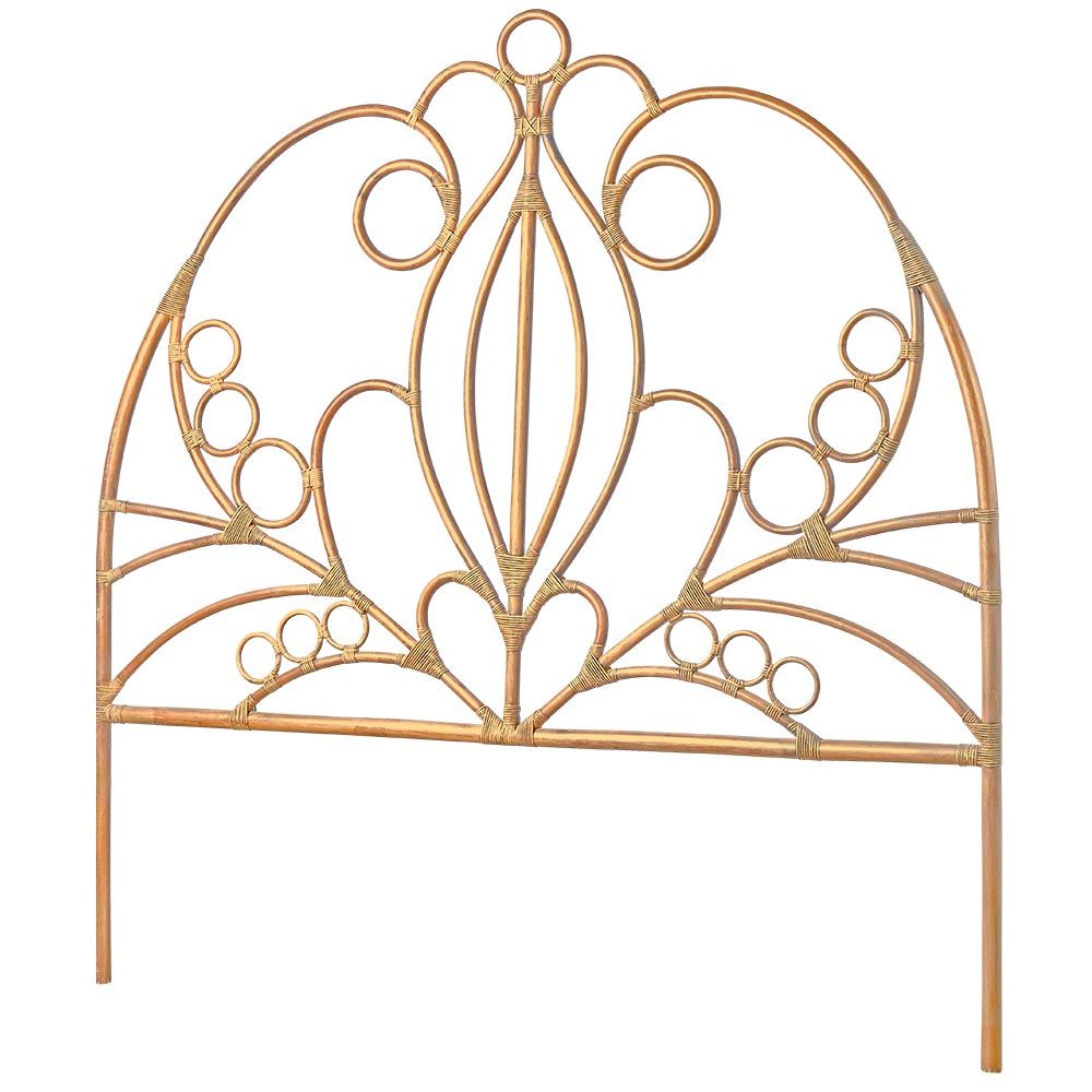 Kopfteil Natalia 180 cm Rattan Natur