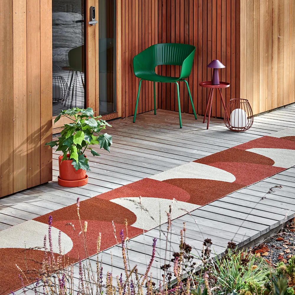 Hill teppich Brick/Rust/Cream 70 x 270cm