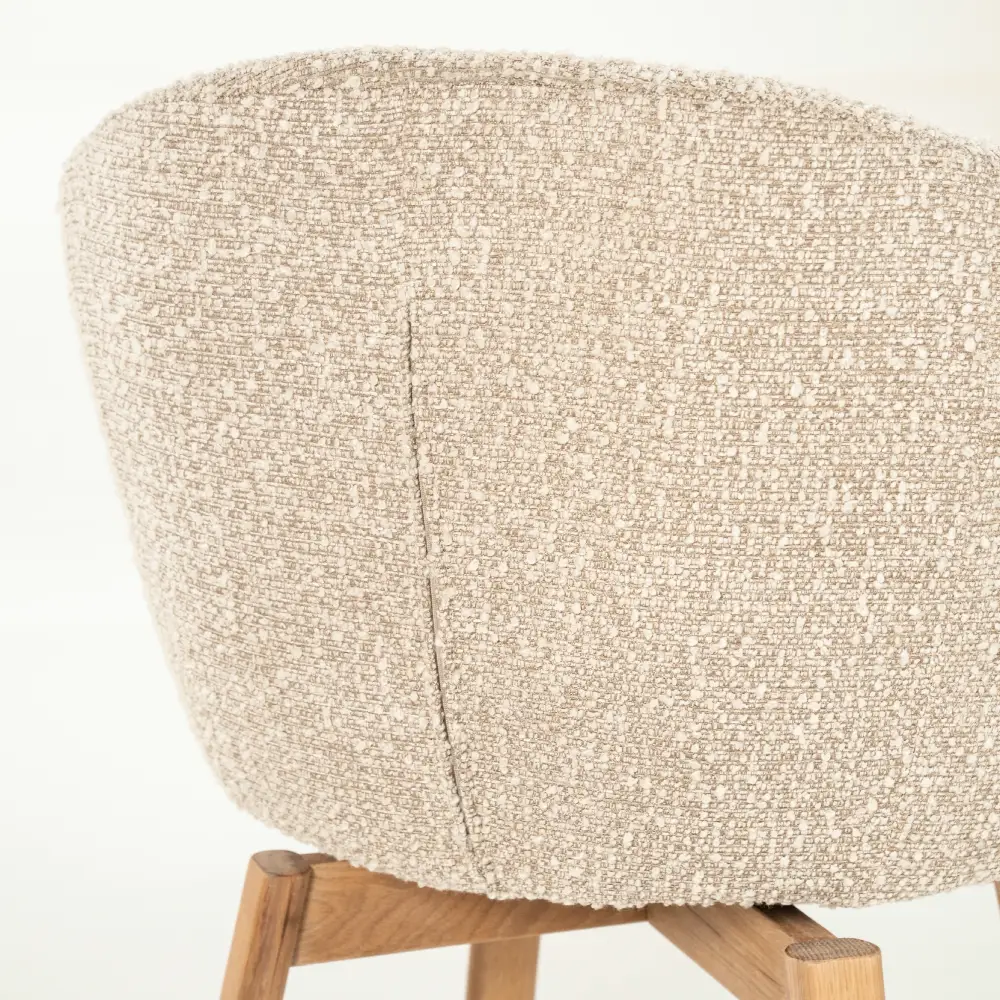 Livia Stuhl - taupe Hush