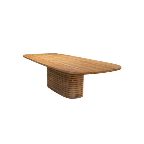Mellow matbordgestell oval f/bordsskiva 240x130 cm & 300x130 cm Teak
