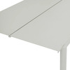 Linear Steel Esstisch 220x90 cm Grey