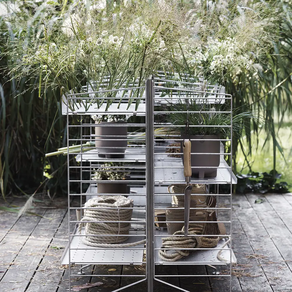 Freistehender Pfosten Verzinkt