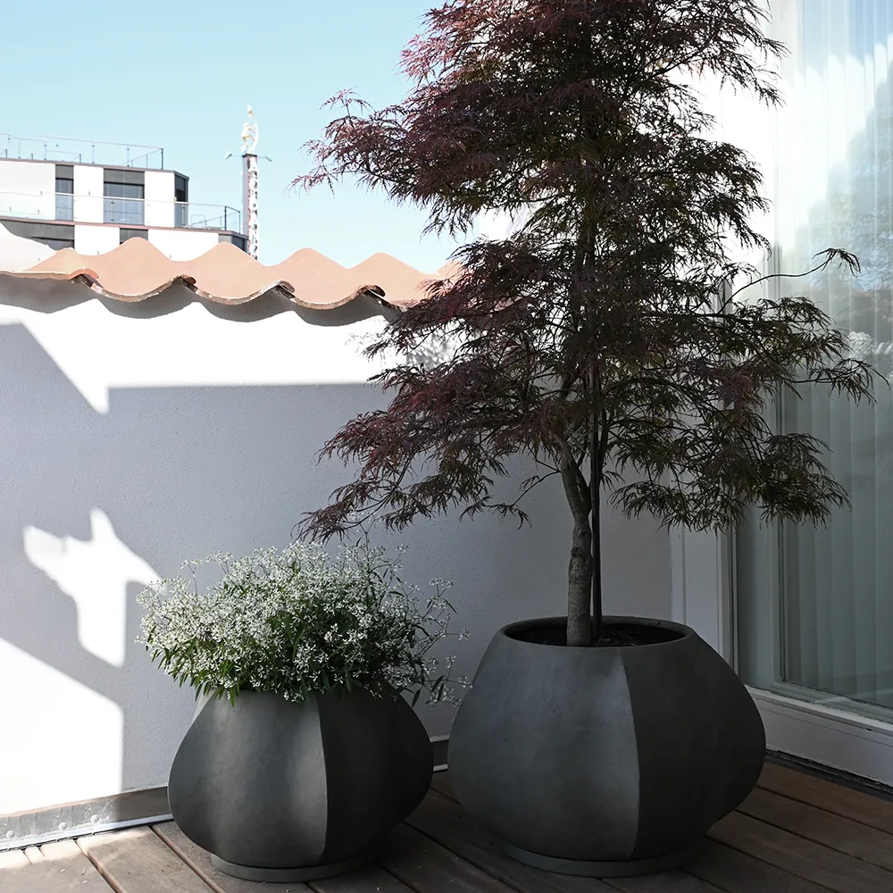 Arket Topf Big - Dark Grey