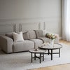 Willard Sofa 3-Sitzer Stoff Alice hellbeige