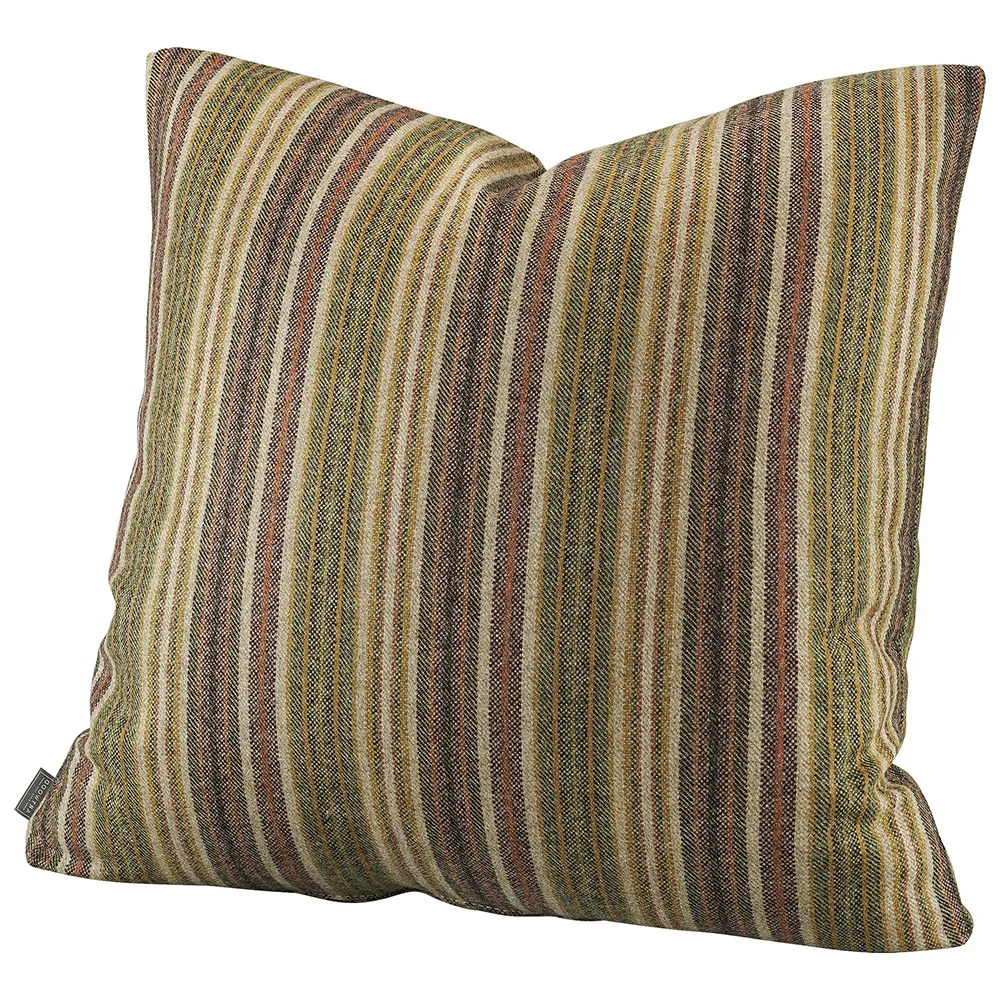 Glensdale Stripe Olive Kissenbezug 50x50 cm