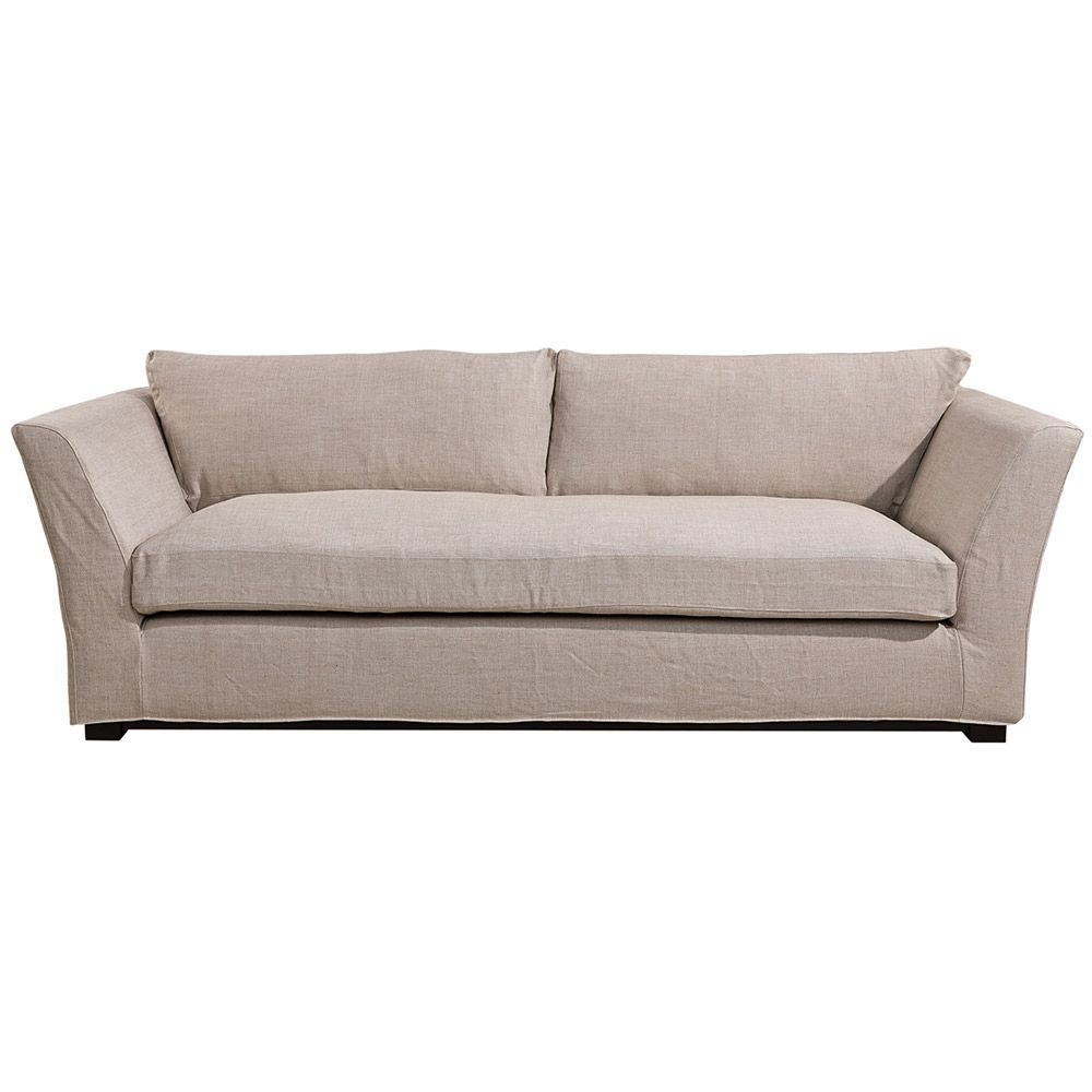Stafford 3-Sitzer Sofa Leinen Sand