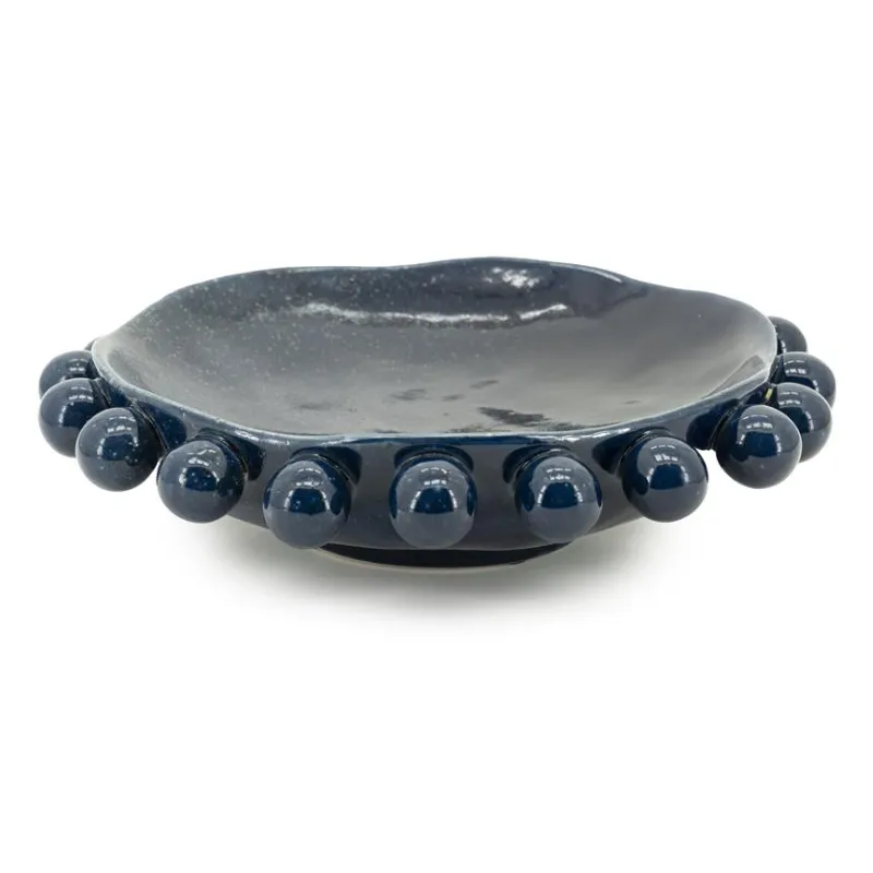 Bowl Viro - blue 35,5x35,5x9 cm