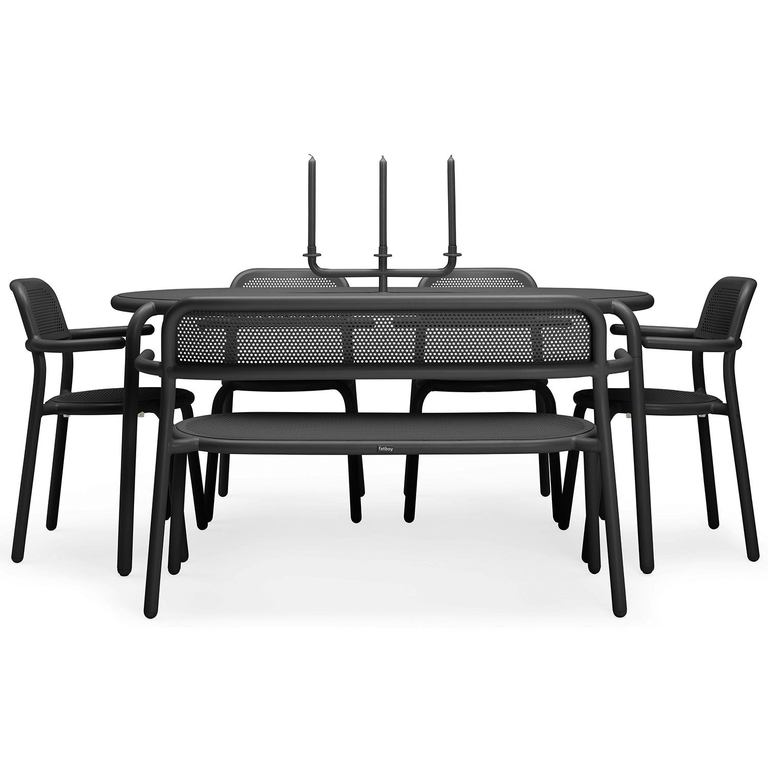 Toní tavolo Gartentisch anthrazit