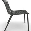 Forest Sessel Metallic Grau