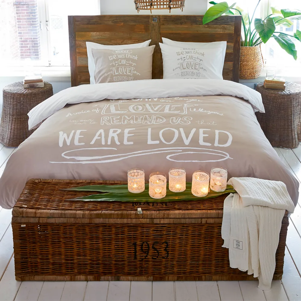  Rustikale Rattantruhe, 160x40 cm