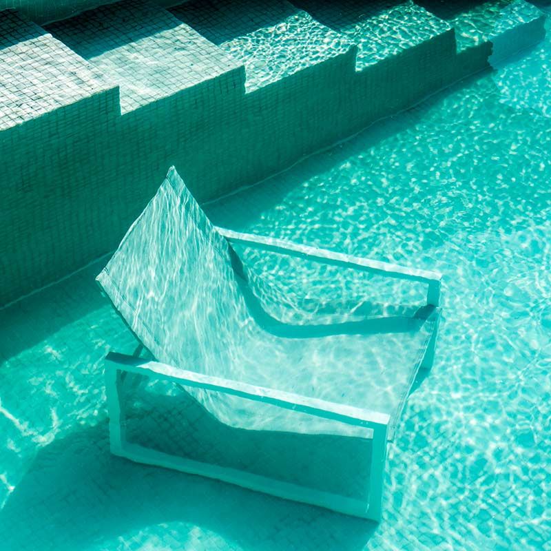 Vevi Sessel weiß/weiß