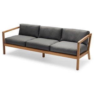 Virkelyst 3 Sitzer Holzkohle Teak