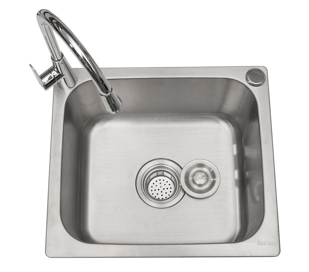 Läckö Outdoor-Küche Weiß 