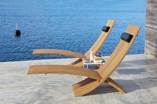 Nozib Sonnenliege Teak
