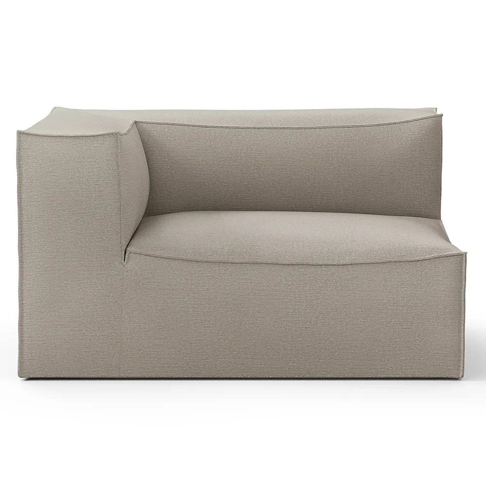 Catena Sofa Armrest Left L400 - Cotton Linen - Natural