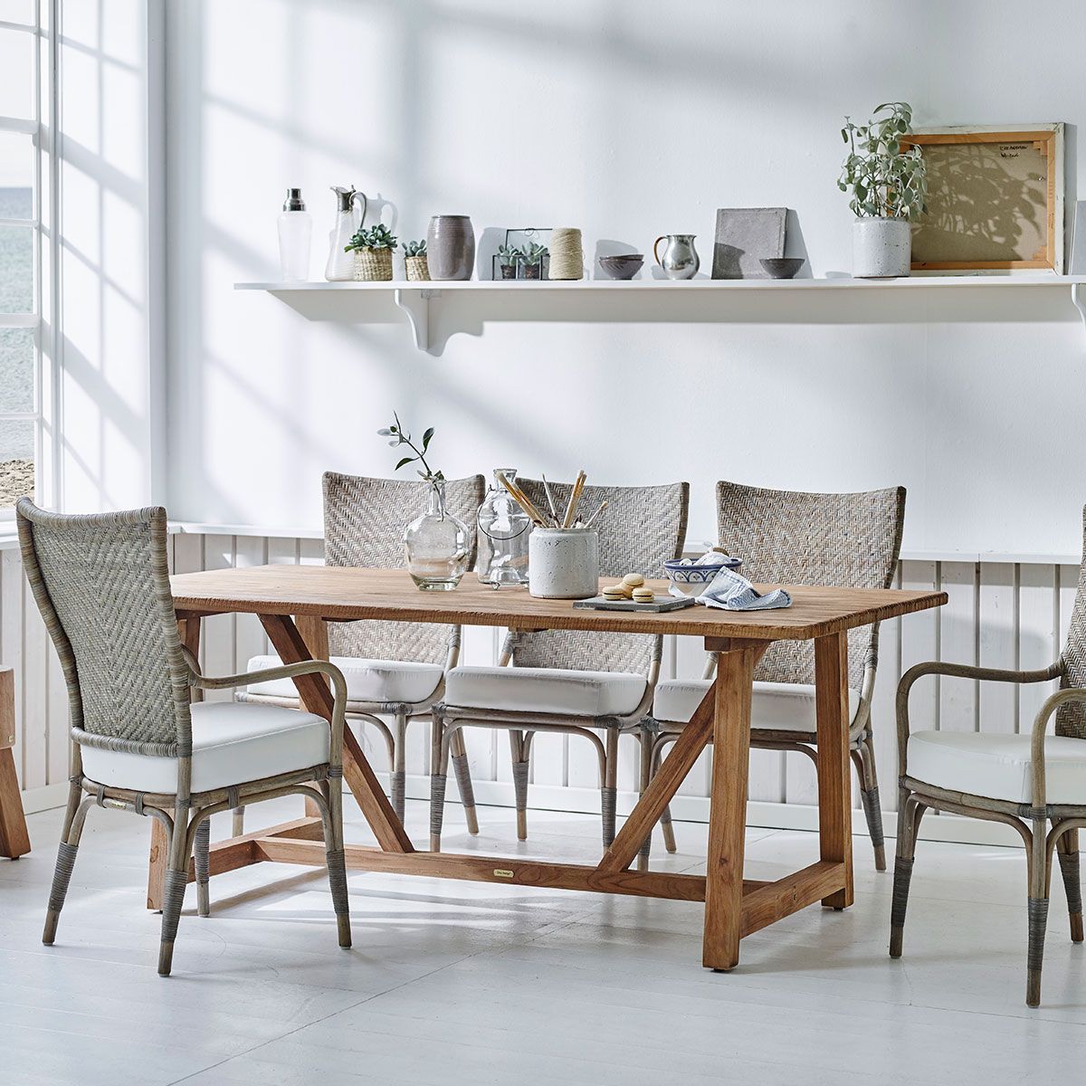 Lucas Esstisch 100x180 cm Teak