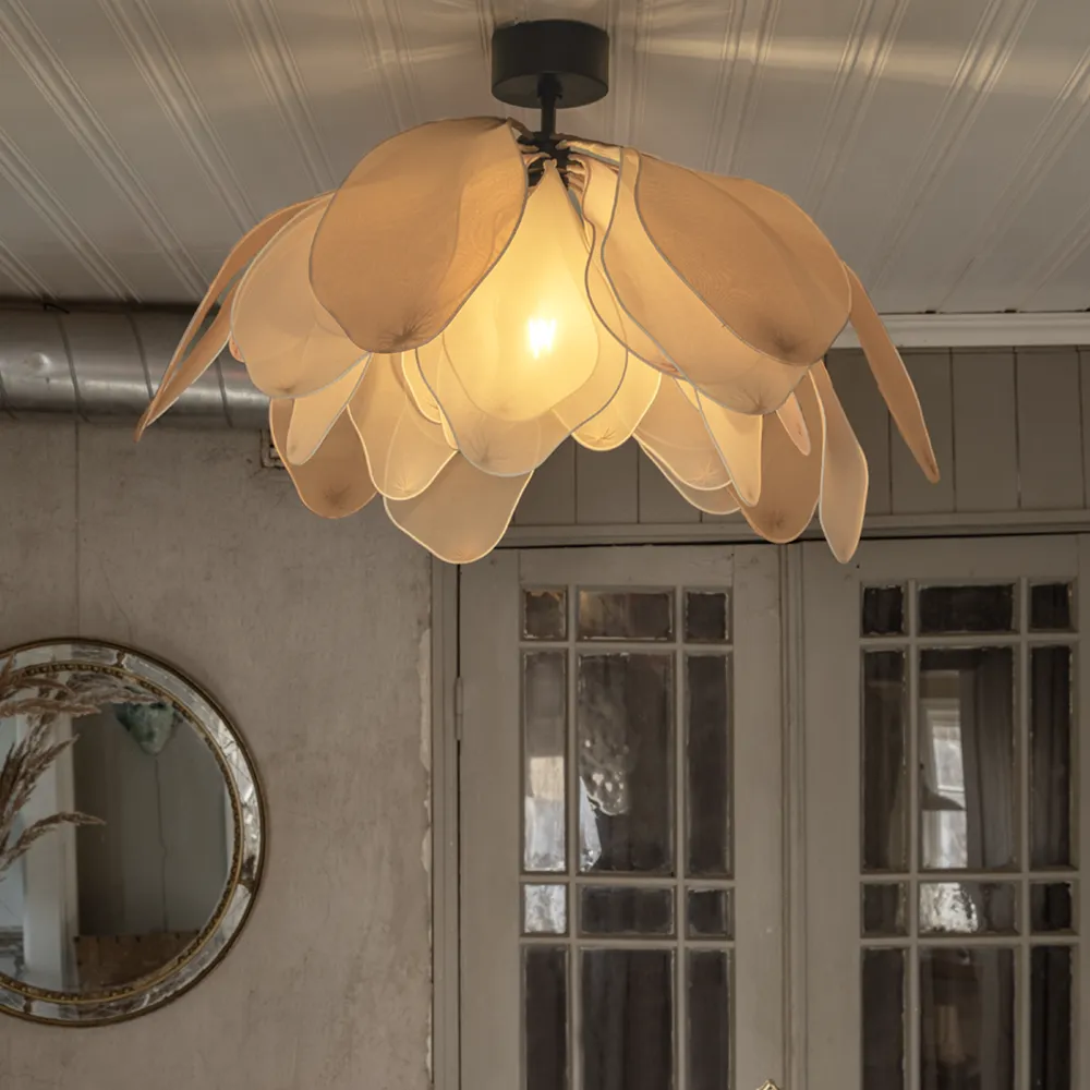 Lou Lou Deckenleuchte Ø80cm nature