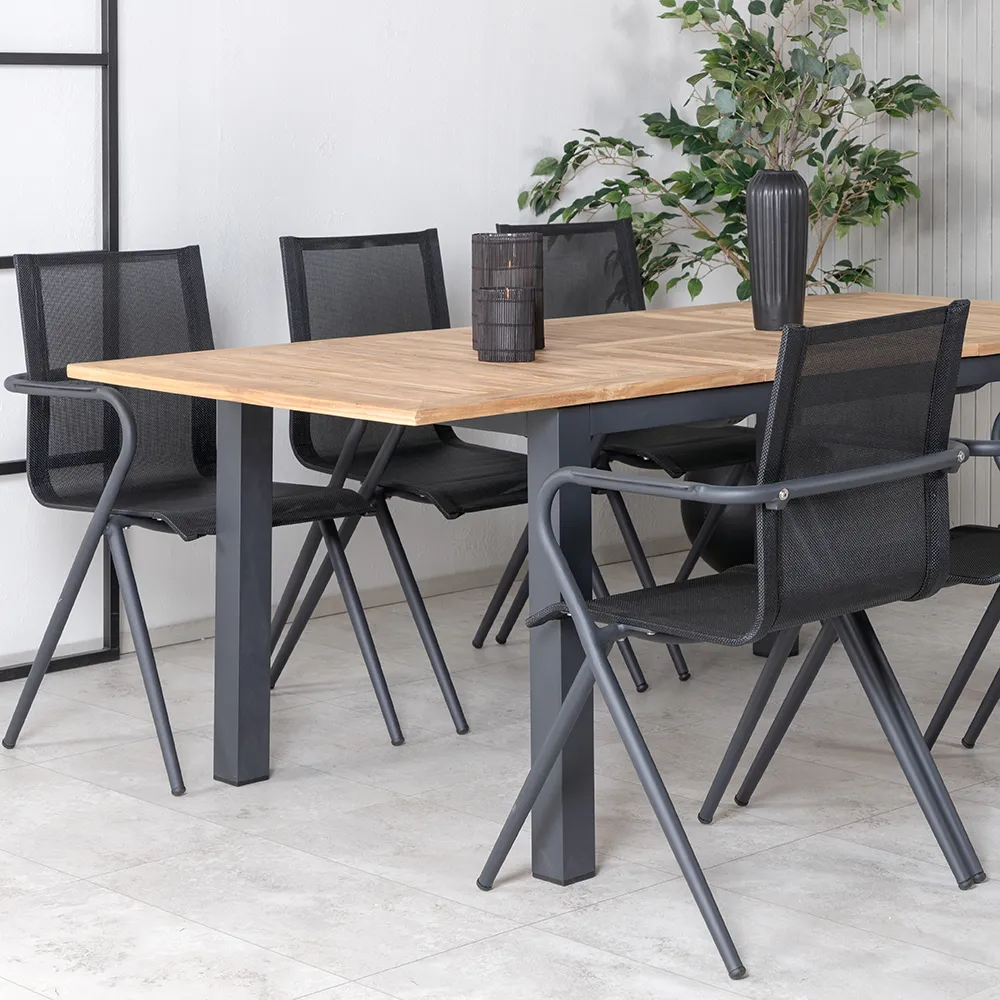Alina Dining Chair Schwarz 2er-Pack