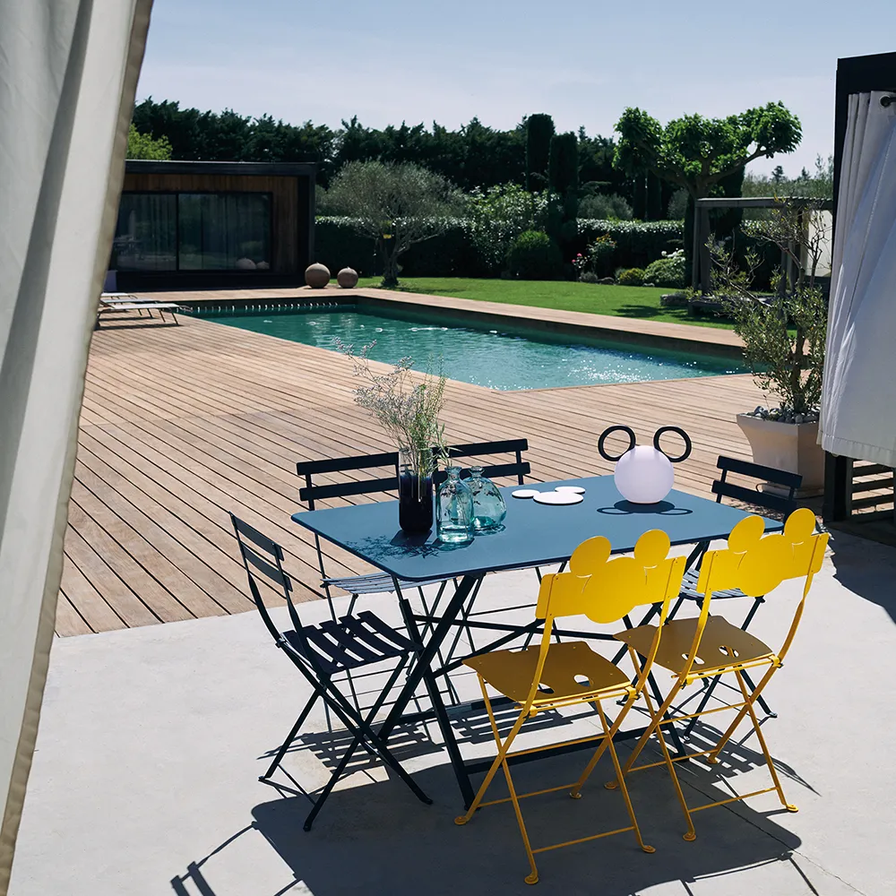 Bistro tisch 97 x 57 cm Acapulco blue