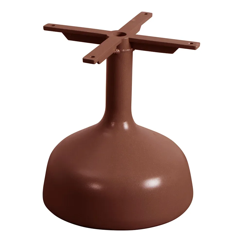 Glaze Couchtisch Sockel groß Desert red