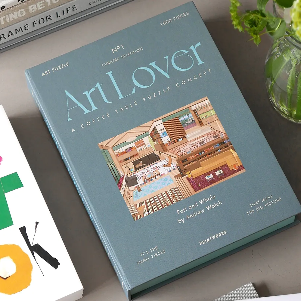  Art Lover Buchpuzzle – Teil und Ganzes, 1000 Teile