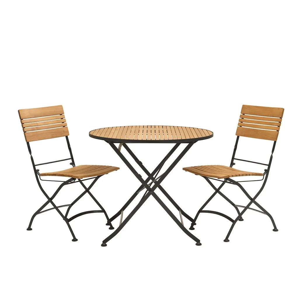 Brewer stuhl    Schwarz / Teak