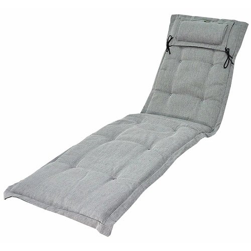 Canyon dünne Sonnenliege Kissen strukturiert dralon Titanium Grey