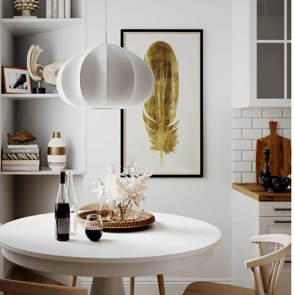 Ebba Deckenleuchte Ø50cm weiß