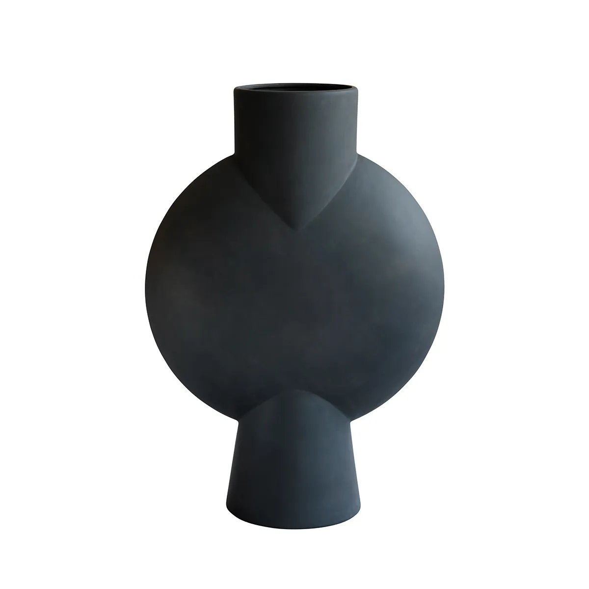 Handbemalte Vase Sphere Bubl Giant Coffee H100 cm
