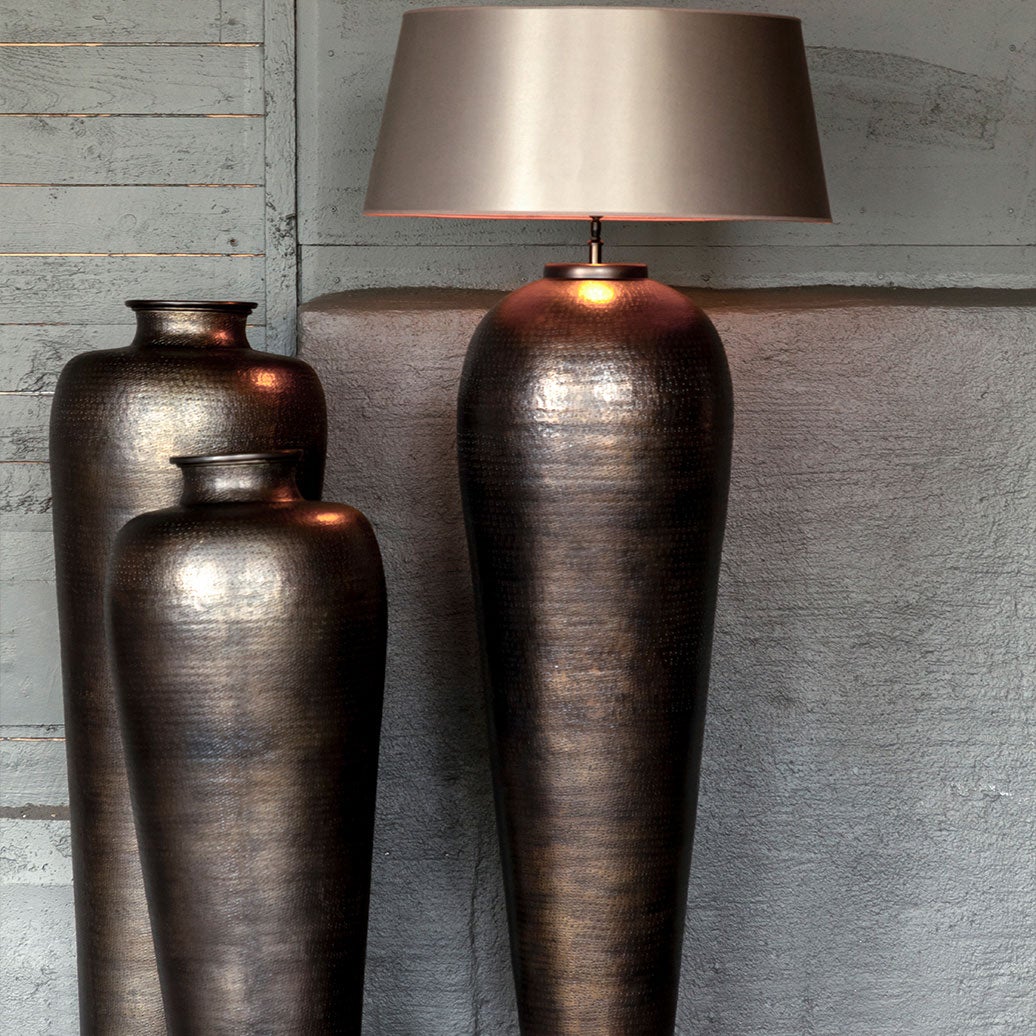 Florence Stehleuchte Antike Bronze