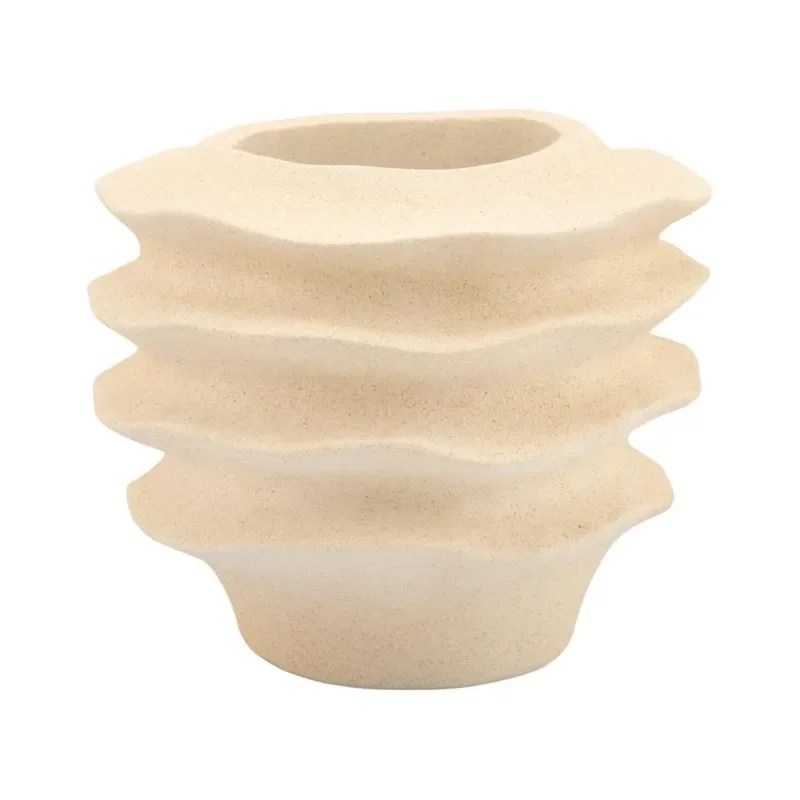 Riva small Blumentopf 40x40x30 cm Polyresin Weiß