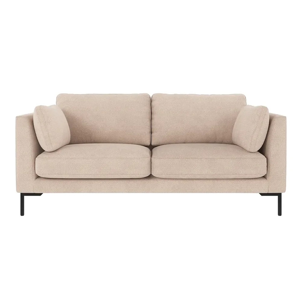 Corwin 2,5-Sitzer Sofa Stoff Rita Hellbeige