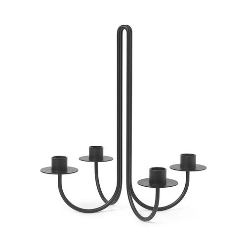 Kerzenständer Sway Black