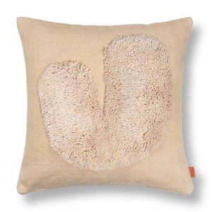 Lay Kissen 50x50 Sand/Off-white