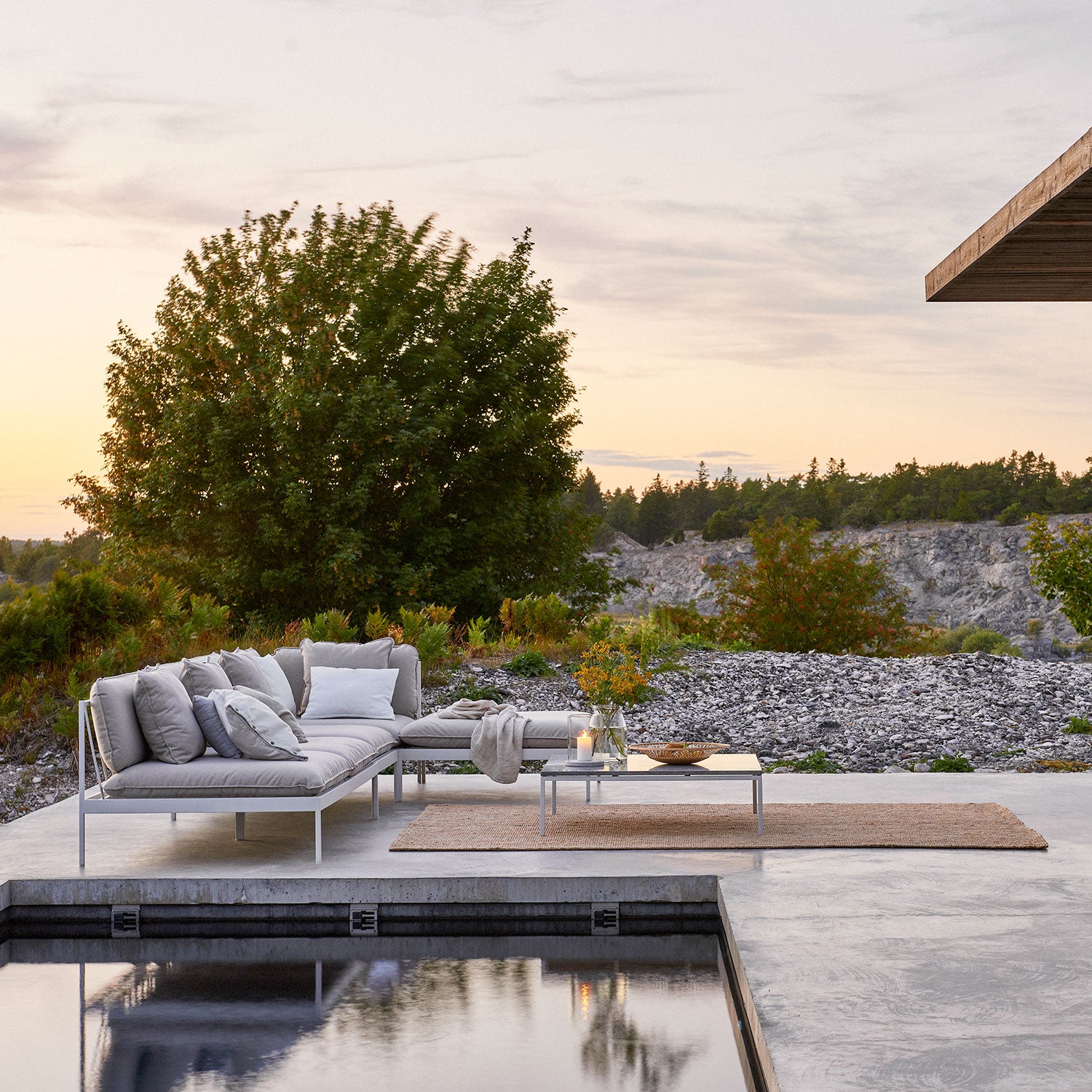 Bönan Couchtisch 105x105 cm