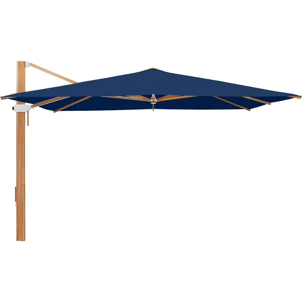 Sonnenschirm Aura 400x400  cm 8-pcs (Eucalyptus grandis) URY kat.5