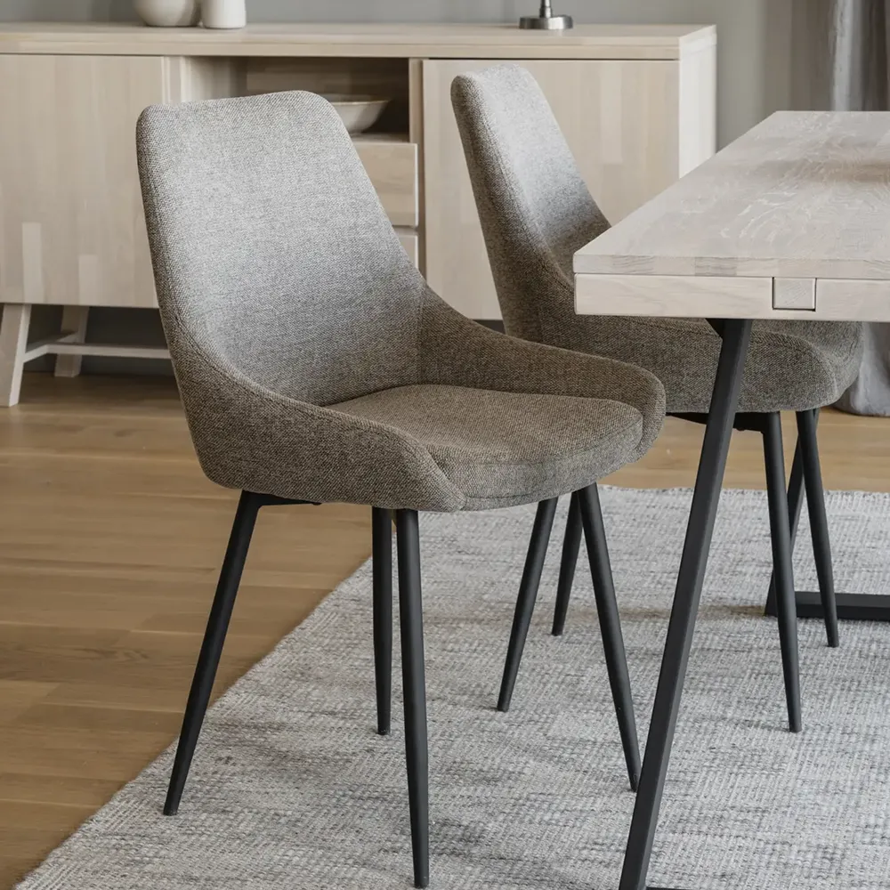 Sierra Esszimmerstuhl beige stoff