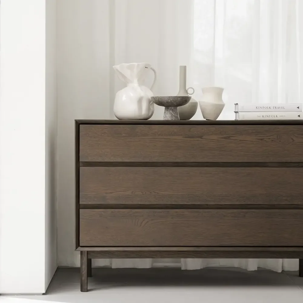 Mackay Kommode 110x45 cm Eiche braun