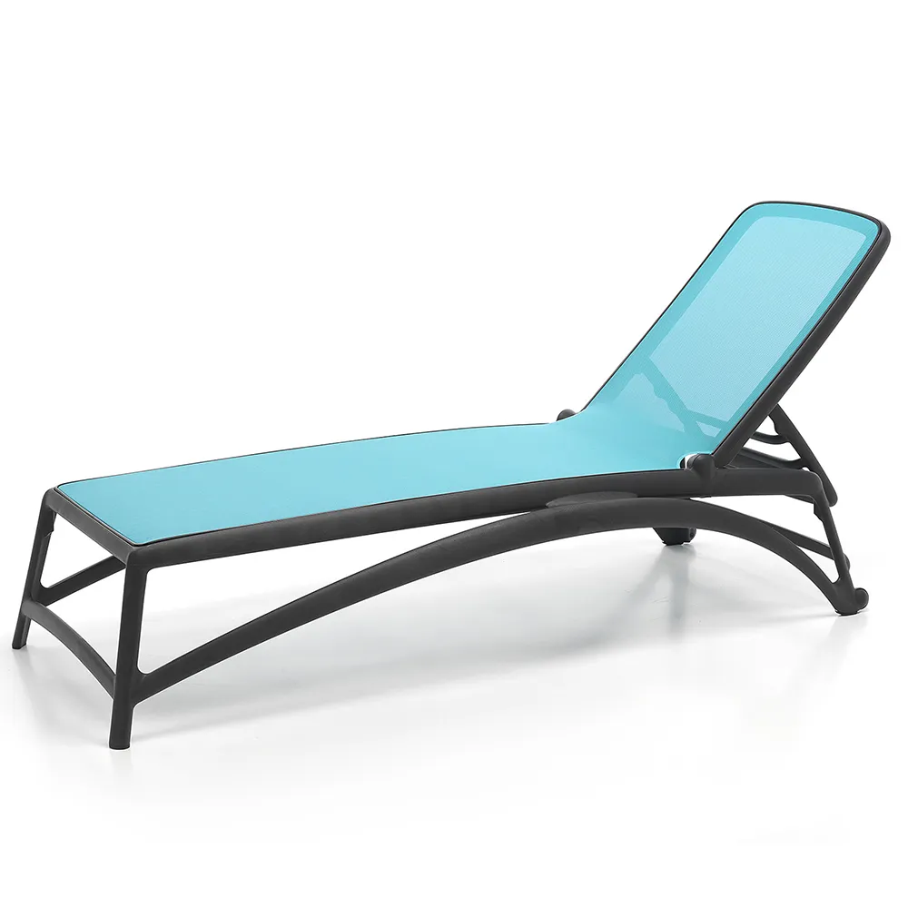 Atlantico Bodenbett Anthrazit-Celeste