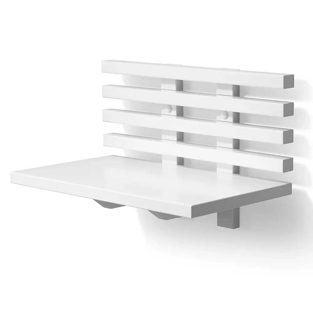 Zece Nachttisch Weiß lackierte Birke