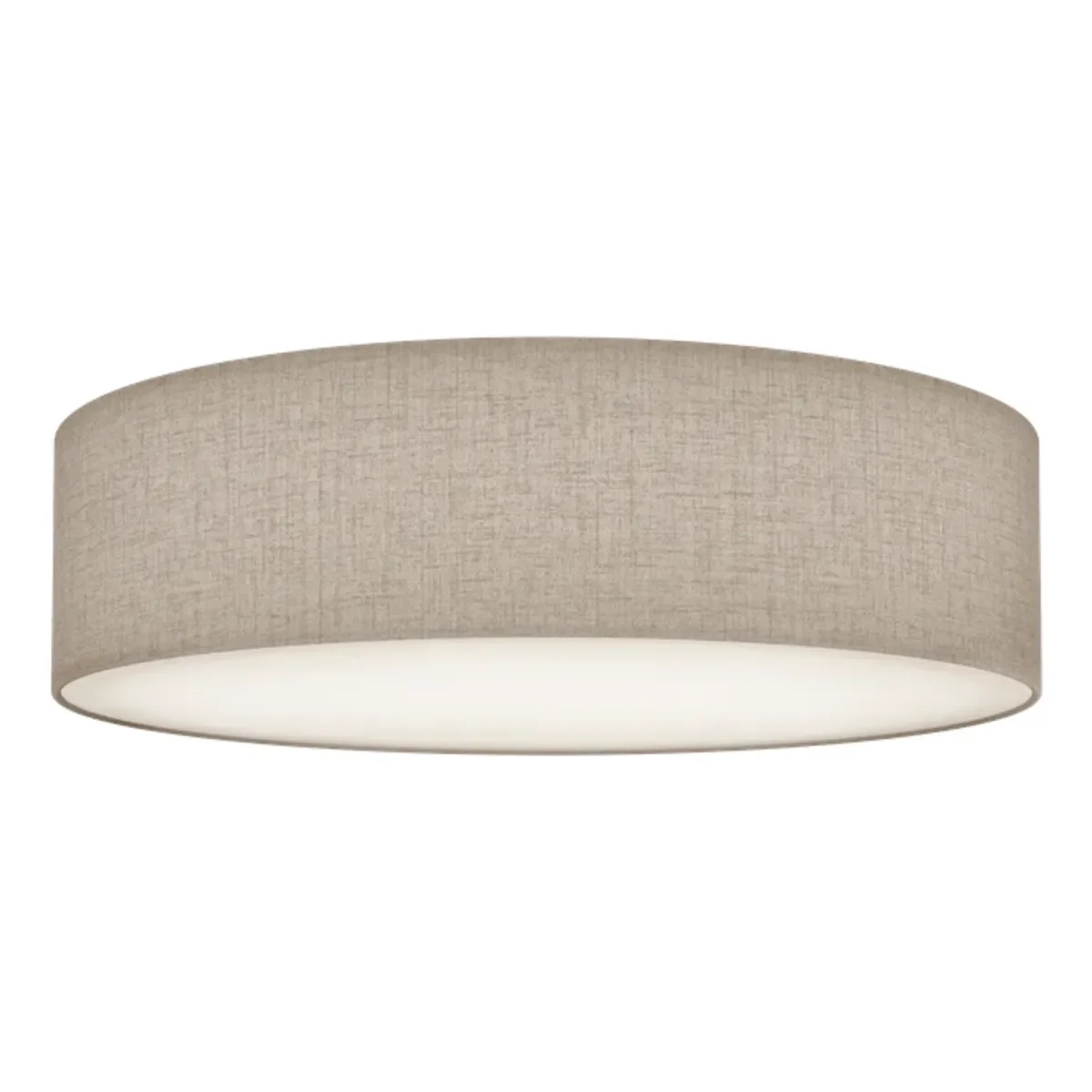 Soft Deckenleuchte Ø44 cm Metall/Textil Natur-Leinen