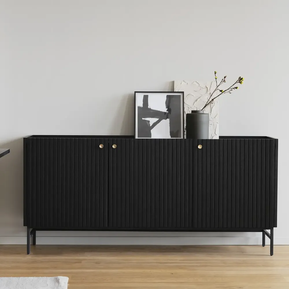 Halifax Sideboard 160 cm schwarz