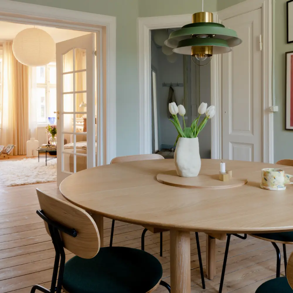 Comfort Circle  Esstisch mit Verlängerung Oak