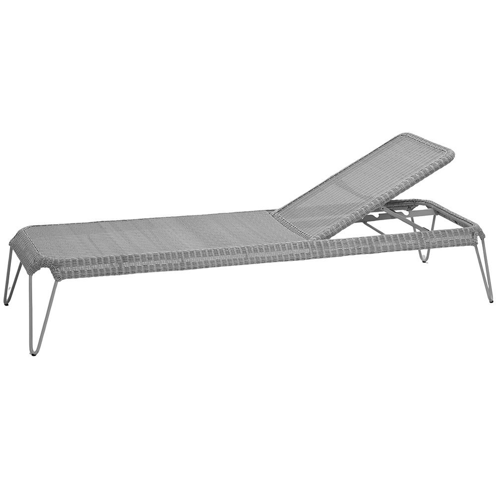 Breeze Sonnenbank Hellgrau