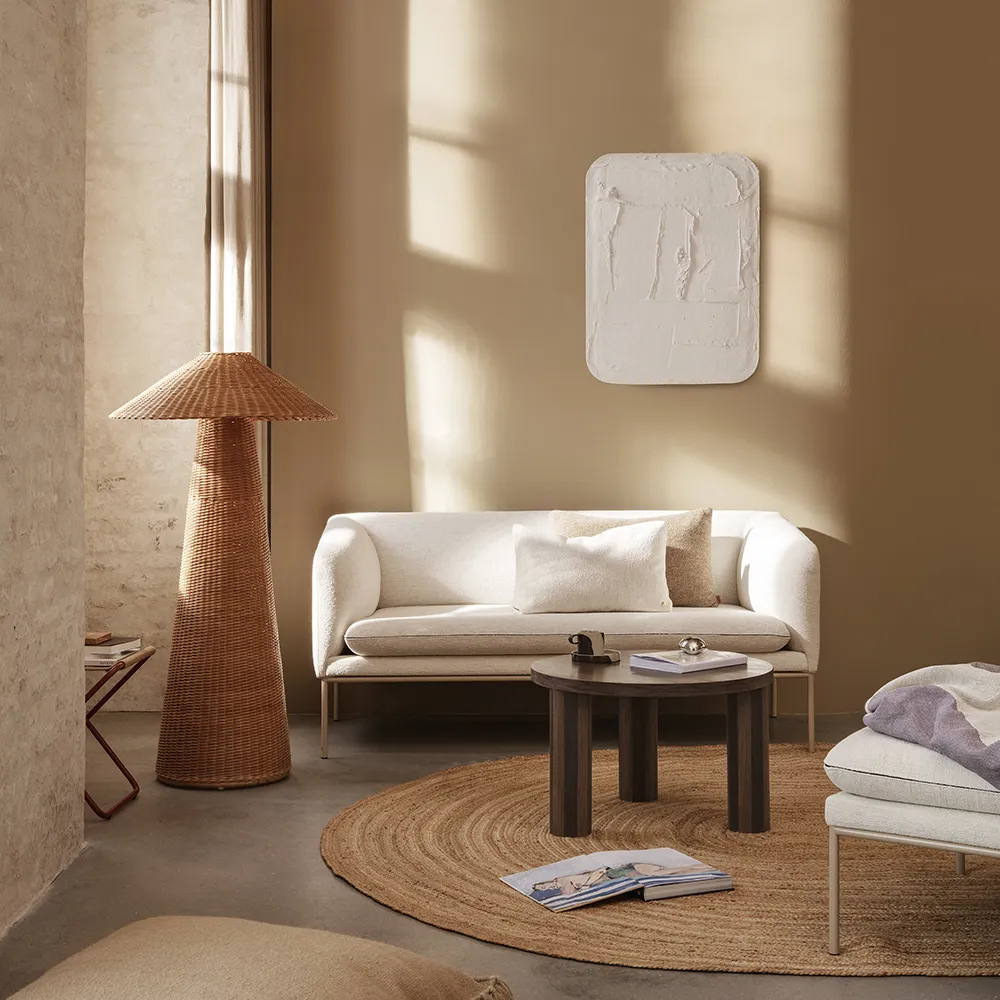 Post Couchtisch Ø65 cm - Lines